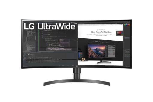 LG 34WN80C-B - LED-monitor - gebogen - 34" - 3440 x 1440 Ultra WQHD - IPS-display-0