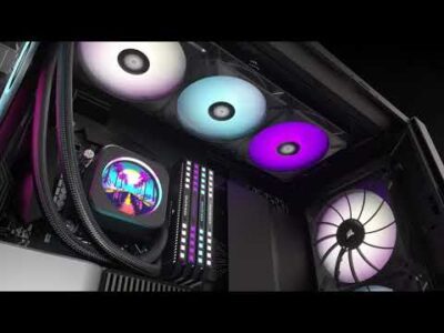 Corsair iCUE H150i ELITE LCD Display Liquid CPU Cooler-64178