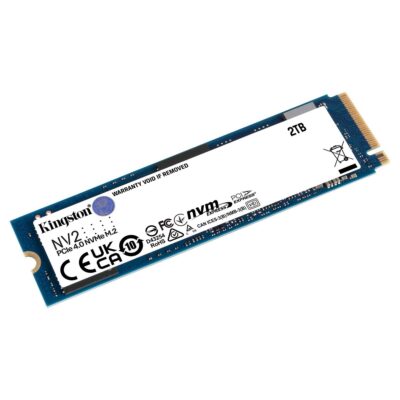 Kingston NV2 - Solid state drive - 2 TB - intern - M.2 2280 - PCI Express 3.0 x4 (NVMe)-64155