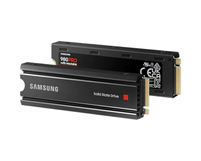 Samsung 980 PRO Heatsink MZ-V8P1T0CW - 1 TB - PCle 4.0 NVMe M.2 SSD-63993