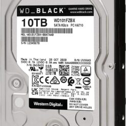 WD Black Performance Hard Drive WD101FZBX - 10 TB-64206