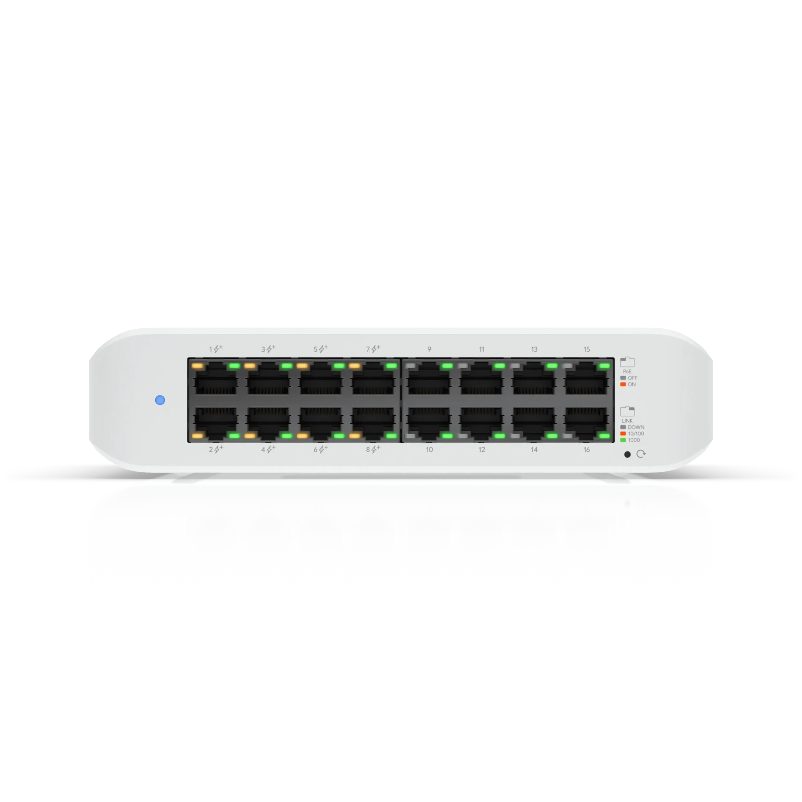 Ubiquiti USW-Lite-16-PoE | UniFi Switch Lite 16 PoE - 16× Gigabit, 8× PoE+ - Afbeelding 2