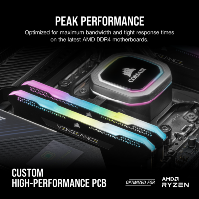 Corsair VENGEANCE RGB PRO SL geheugen - 32 GB : 2 x 16 GB - CL18 - DDR4 - 3600 MHz - Afbeelding 9