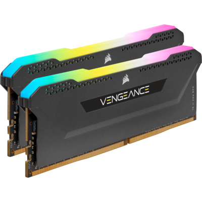 Corsair VENGEANCE RGB PRO SL geheugen - 32 GB : 2 x 16 GB - CL18 - DDR4 - 3600 MHz - Afbeelding 2