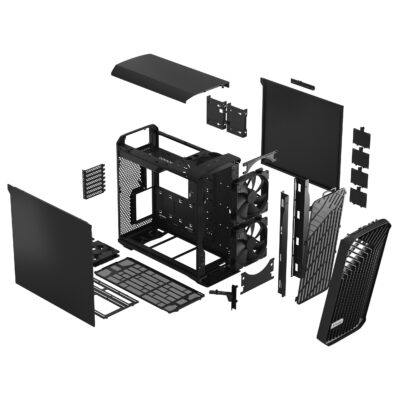 Fractal Design Torrent - Black Solid - E-ATX - Afbeelding 2