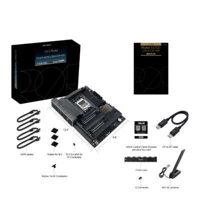 ASUS ProArt X670E-CREATOR WIFI - ATX - Socket AM5 - AMD X670 chipset - Afbeelding 3