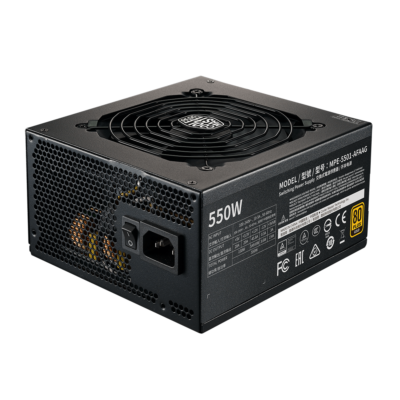 Cooler Master MWE Gold 550 - V2 (Full Modular) - 80 PLUS Gold - 550 Watt - Afbeelding 10