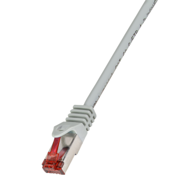 LogiLink Patch cable PrimeLine - Cat.6, S/FTP, grey, 5 m