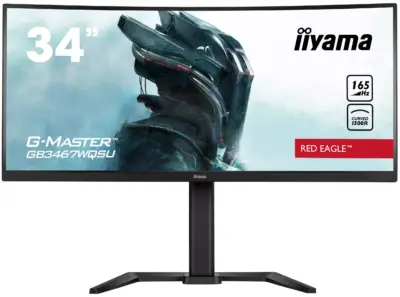 Iiyama G-MASTER Red Eagle GB3467WQSU-B5 - LED-monitor - 34" - FreeSync Premium