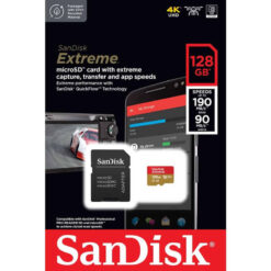 SanDisk Extreme - 128 GB - microSDXC U3 - 190MB/s - V30 - A2