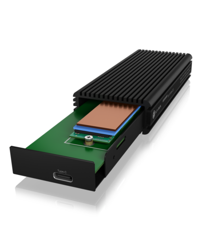 RaidSonic ICY BOX Behuizing voor 1x NVMe USB 3.2 (Gen 2x2) Type-C en Type-A interface - Afbeelding 3