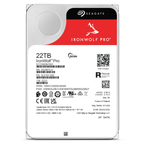 Seagate IronWolf Pro ST22000NT001 - 22 TB - SATA-600 - Recertified - 1 jaar garantie - Afbeelding 6