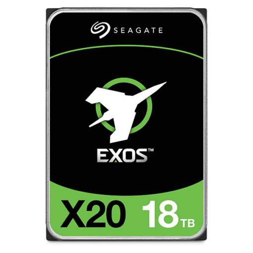 Seagate Exos X20 ST180000NM003D - 18 TB - SATA 6Gb/s - Recertified - 1 jaar garantie