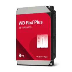 WD Red Plus NAS Hard Drive WD80EFPX - 8 TB - 256 MB cache