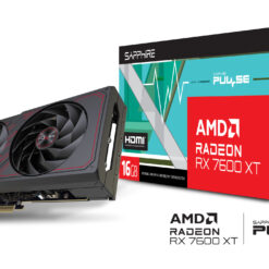 Sapphire PULSE AMD Radeon RX 7600 XT 16GB