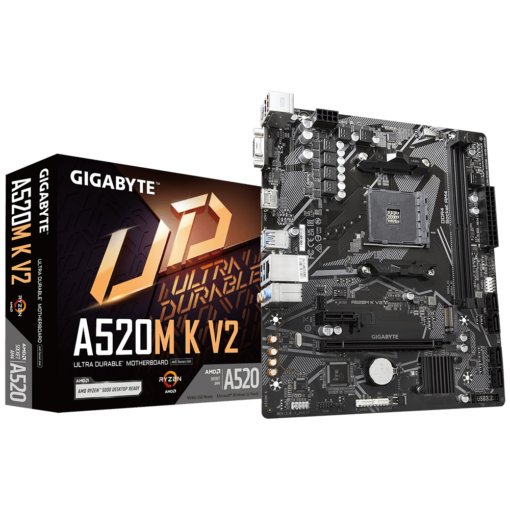 Gigabyte A520M K V2 - micro ATX - Socket AM4 - AMD A520