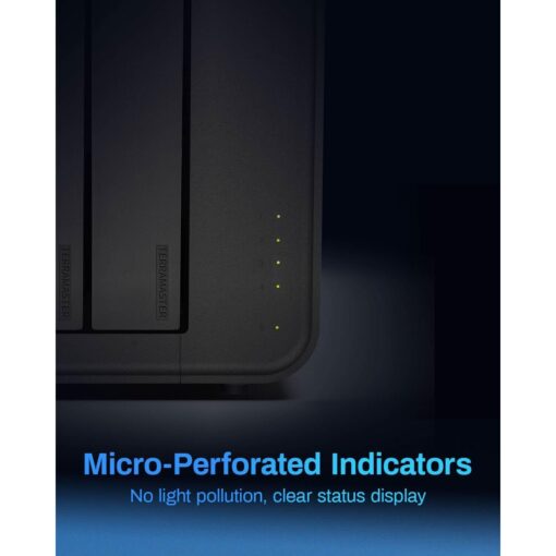 TerraMaster F4-424 Max 4-Bay High Performance Hybrid NAS - Afbeelding 5