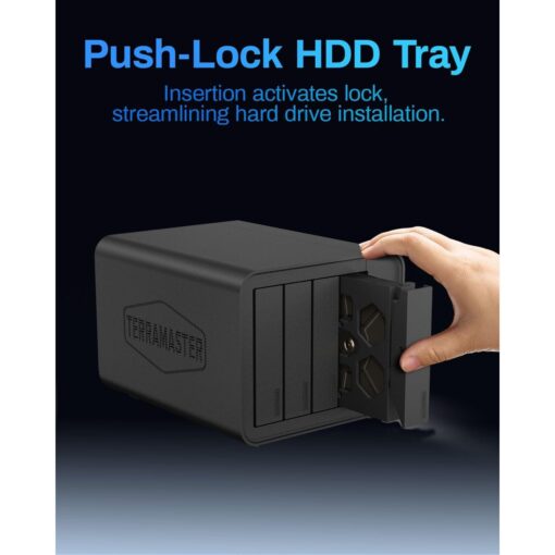 TerraMaster F4-424 Max 4-Bay High Performance Hybrid NAS - Afbeelding 7