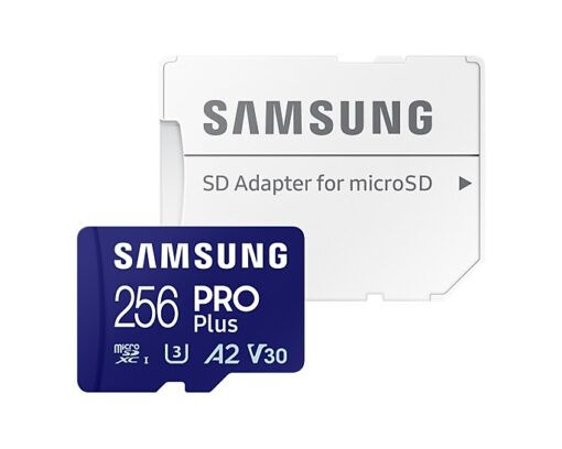 Samsung PRO Plus MB-MD256SA - 256 GB - microSDXC-naar-SD-adapter inbegrepen