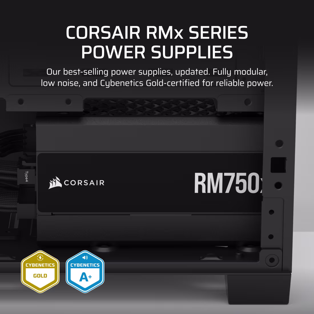 Corsair RMx Series RM750x (2024) - 750 Watt - 80 PLUS Gold - Afbeelding 6