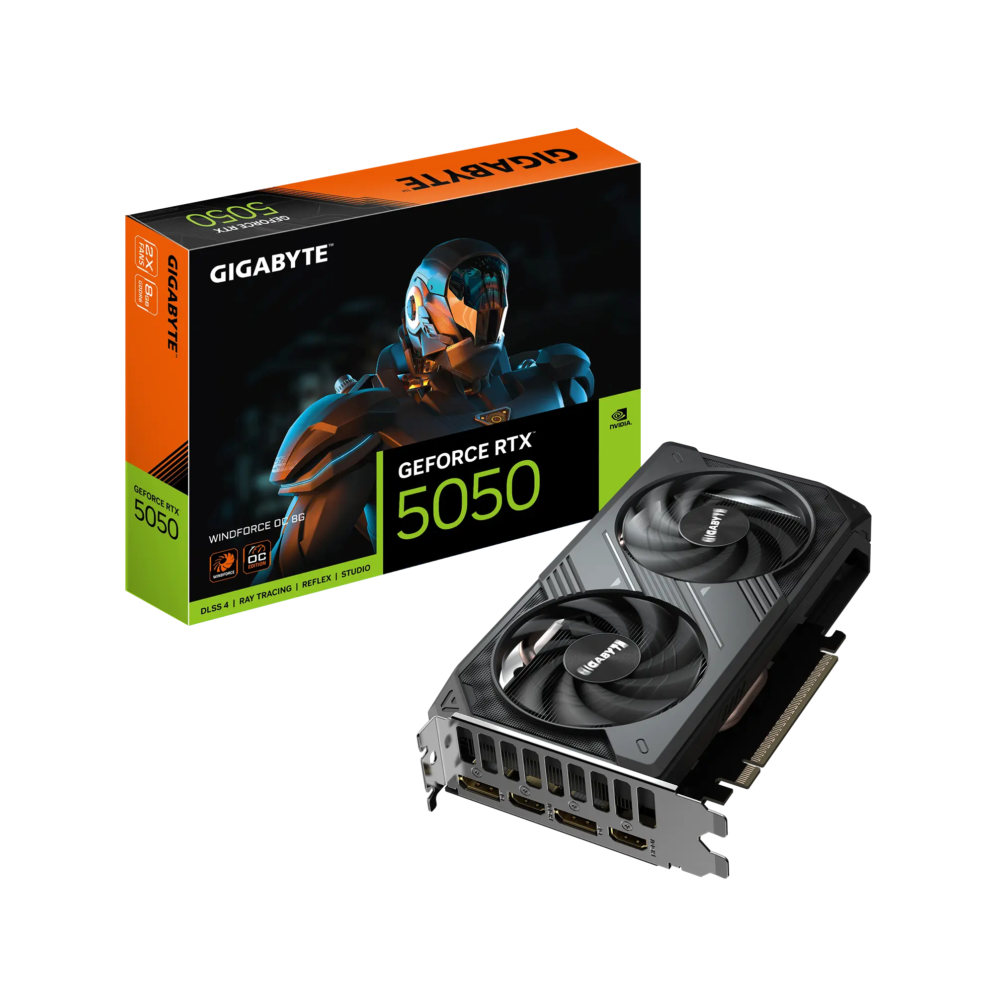 Gigabyte GeForce RTX 5050 WINDFORCE OC 8G - Afbeelding 11