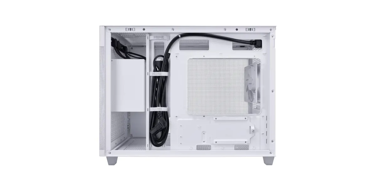 ASUS Prime AP201 MicroATX Mini Tower - Wit - Afbeelding 7