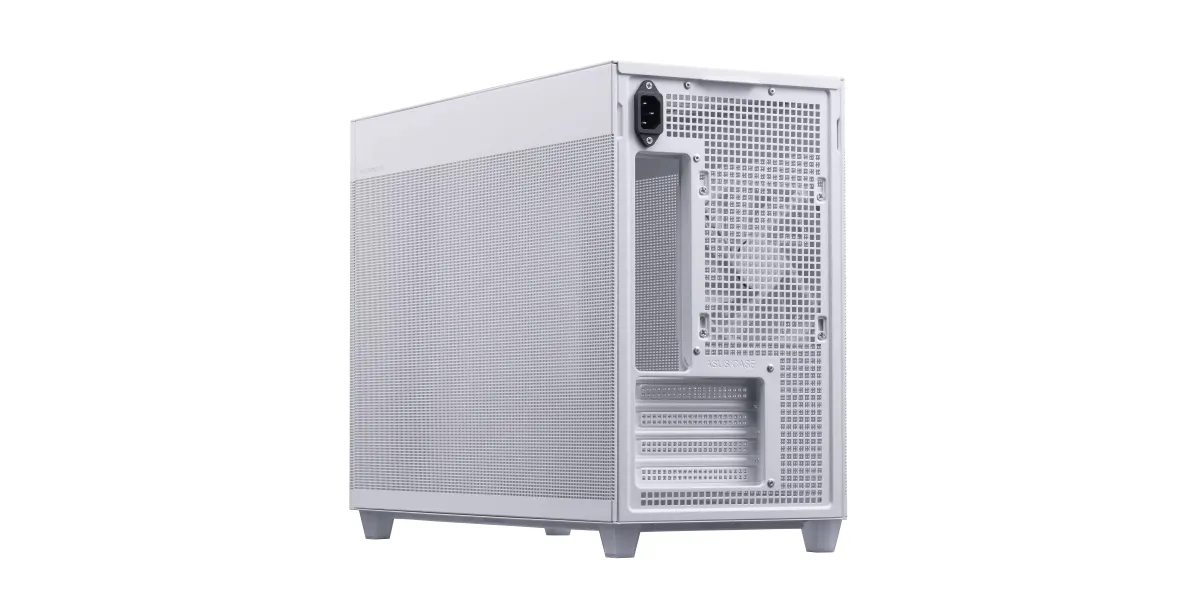 ASUS Prime AP201 MicroATX Mini Tower - Wit - Afbeelding 3