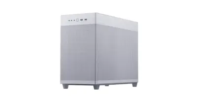 ASUS Prime AP201 MicroATX Mini Tower - Wit - Afbeelding 2