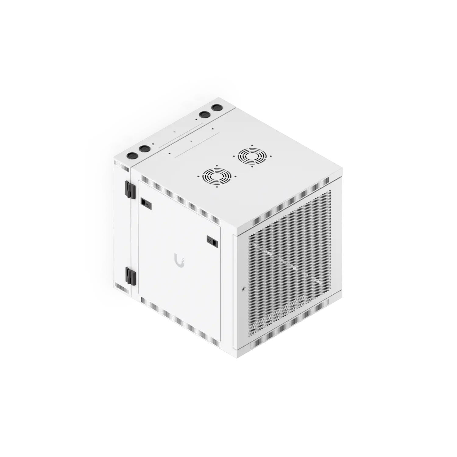 Ubiquiti UACC-Rack-12U-Wall-SW-P | 12U Rack Cabinet Swing met geperforeerde deur - Afbeelding 12