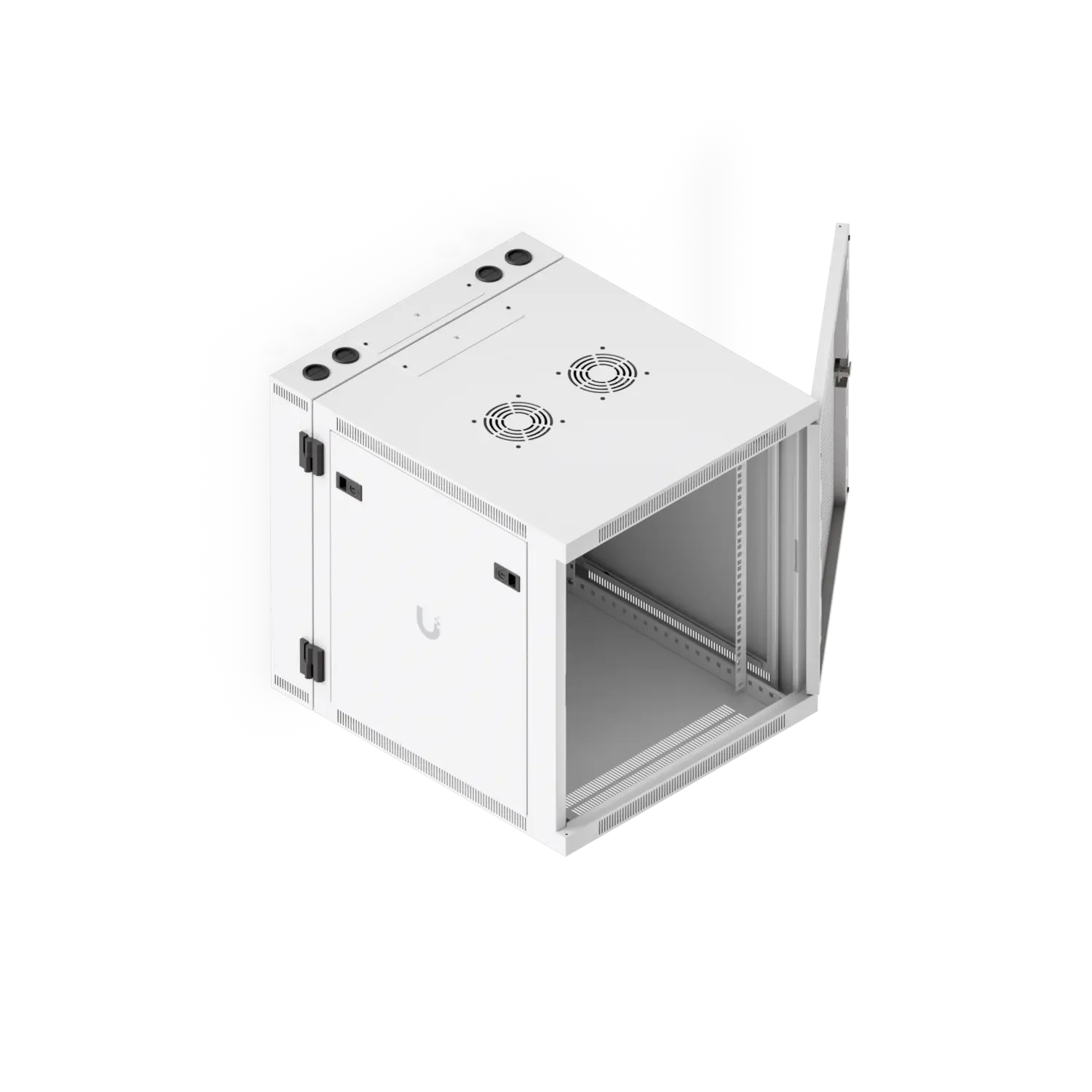 Ubiquiti UACC-Rack-12U-Wall-SW-P | 12U Rack Cabinet Swing met geperforeerde deur - Afbeelding 13