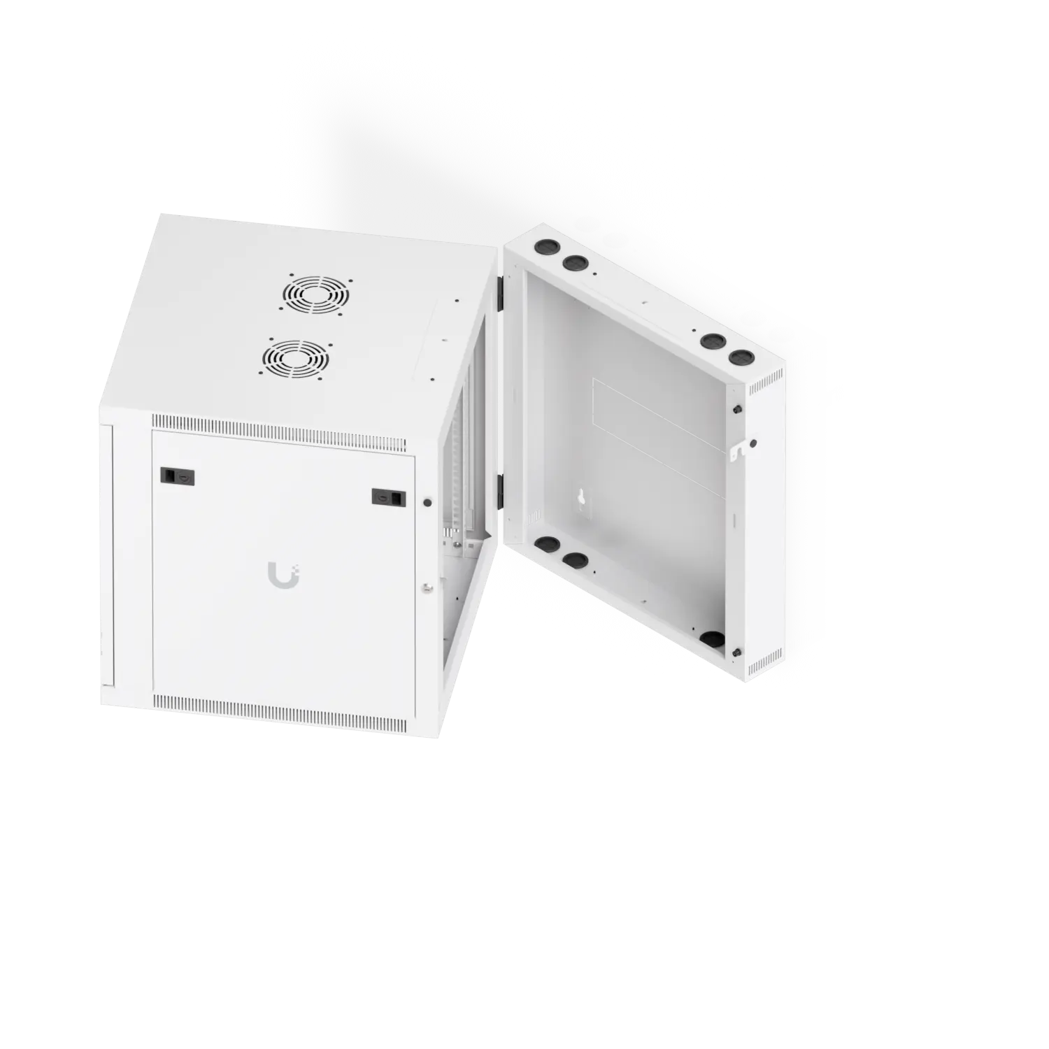 Ubiquiti UACC-Rack-12U-Wall-SW-P | 12U Rack Cabinet Swing met geperforeerde deur - Afbeelding 14