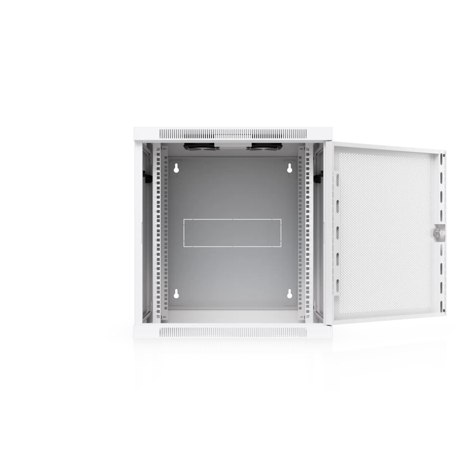 Ubiquiti UACC-Rack-12U-Wall-SW-P | 12U Rack Cabinet Swing met geperforeerde deur - Afbeelding 3
