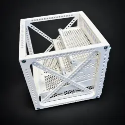 10 inch rack 5U wit 250 mm voor UniFi UCG-Fiber en USW-Flex-2.5G-8-PoE - Afbeelding 4