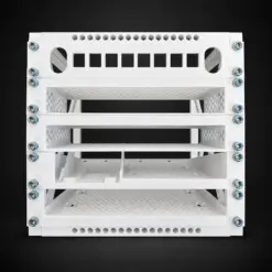 10 inch rack 5U wit 250 mm voor UniFi UCG-Fiber en USW-Flex-2.5G-8-PoE