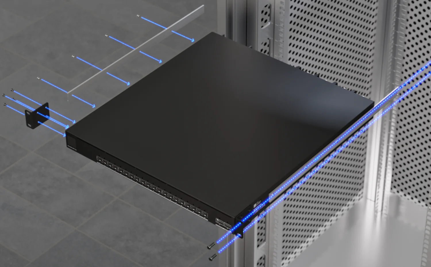 EAV-Fiber – montagevoorbeeld 2