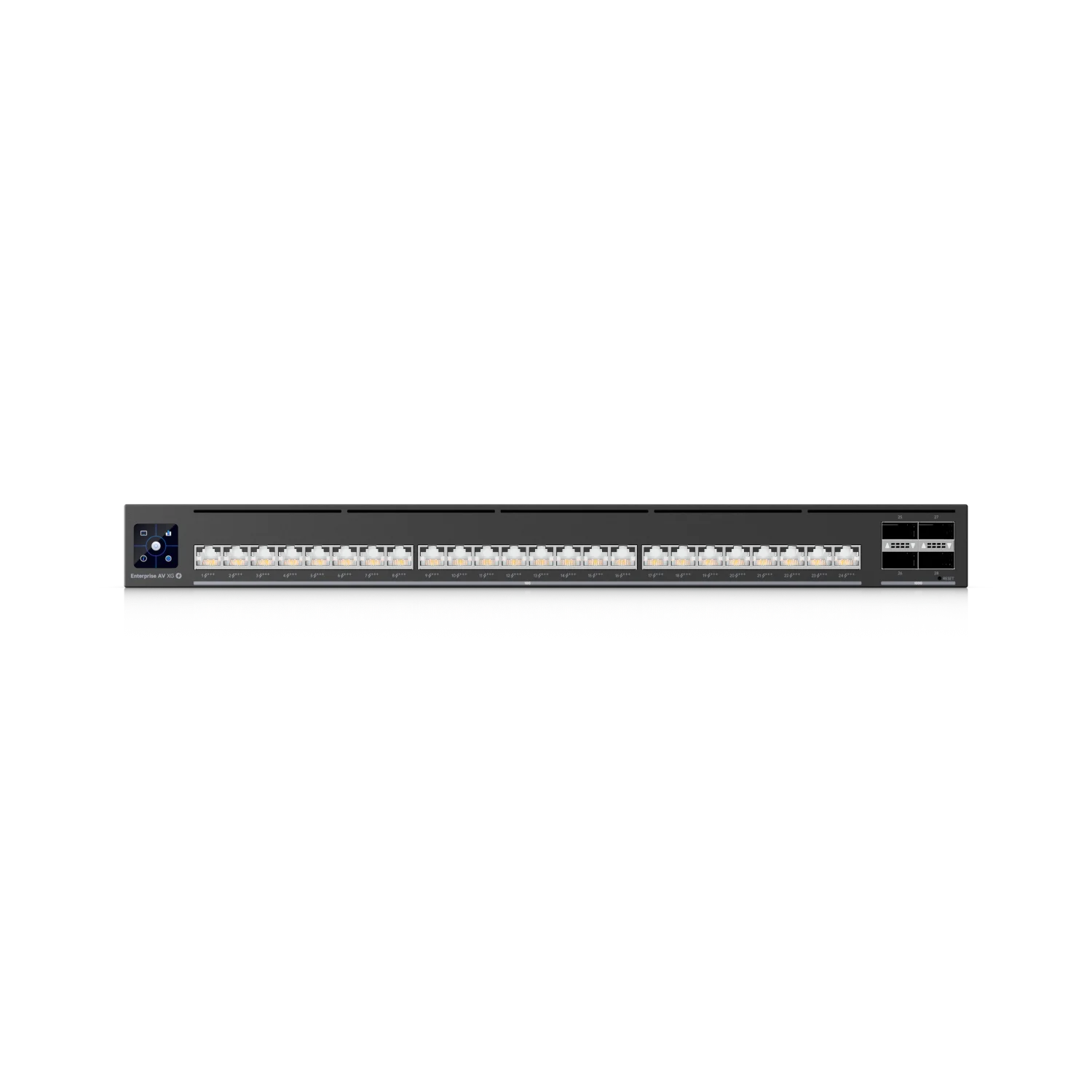 Ubiquiti EAV-XG-24-PoE | UniFi Switch Enterprise Audio/Video XG 24 PoE – 10GbE PoE+++ en 100G - Afbeelding 2