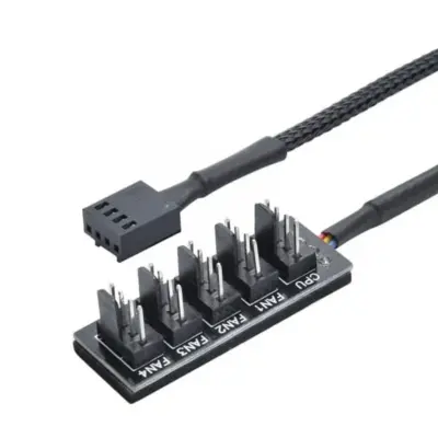GELID FC-PWM-04 | 1-to-4 PWM Fan Hub – 30 cm - Afbeelding 2