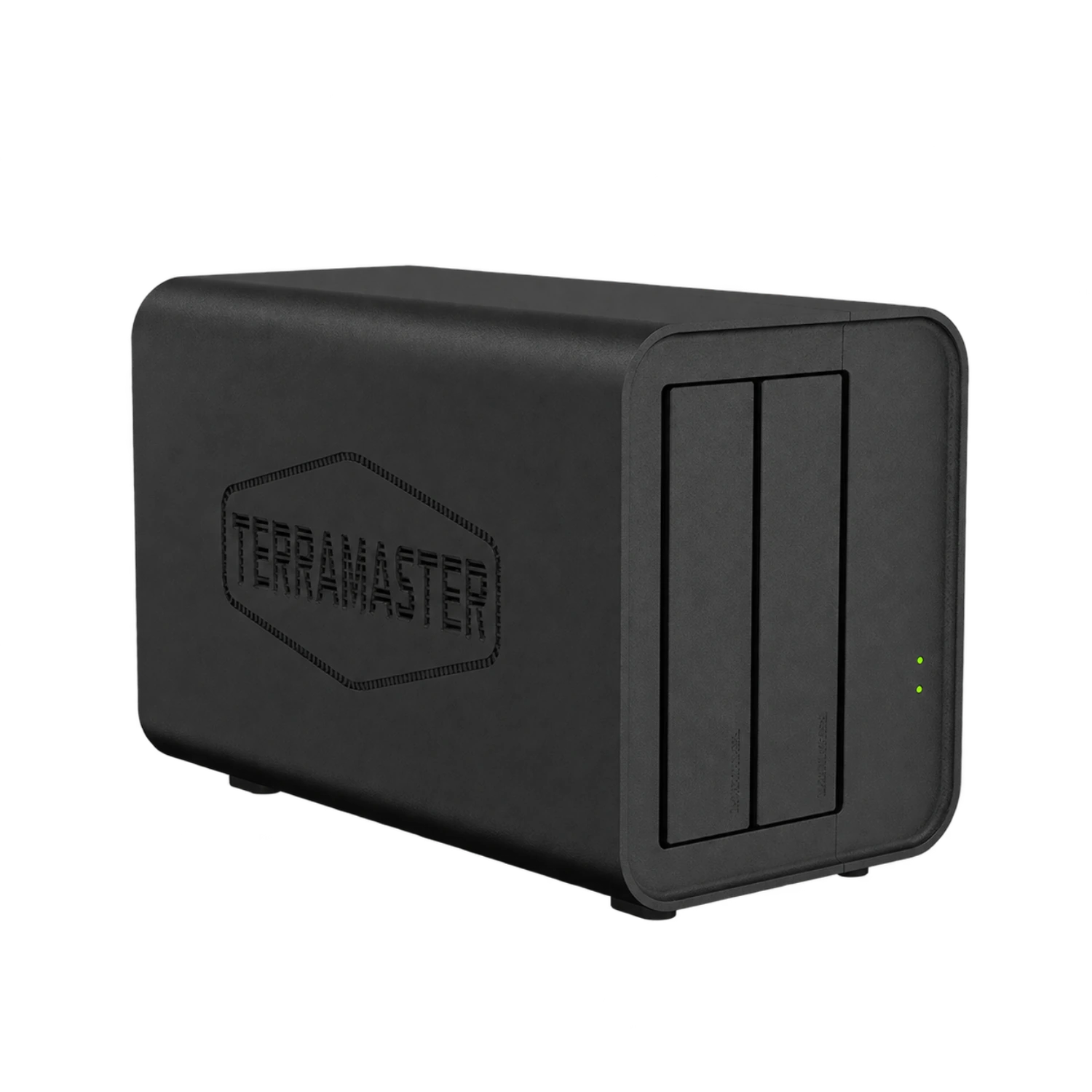 TerraMaster D5 Hybrid USB-DAS, schuin vooraanzicht