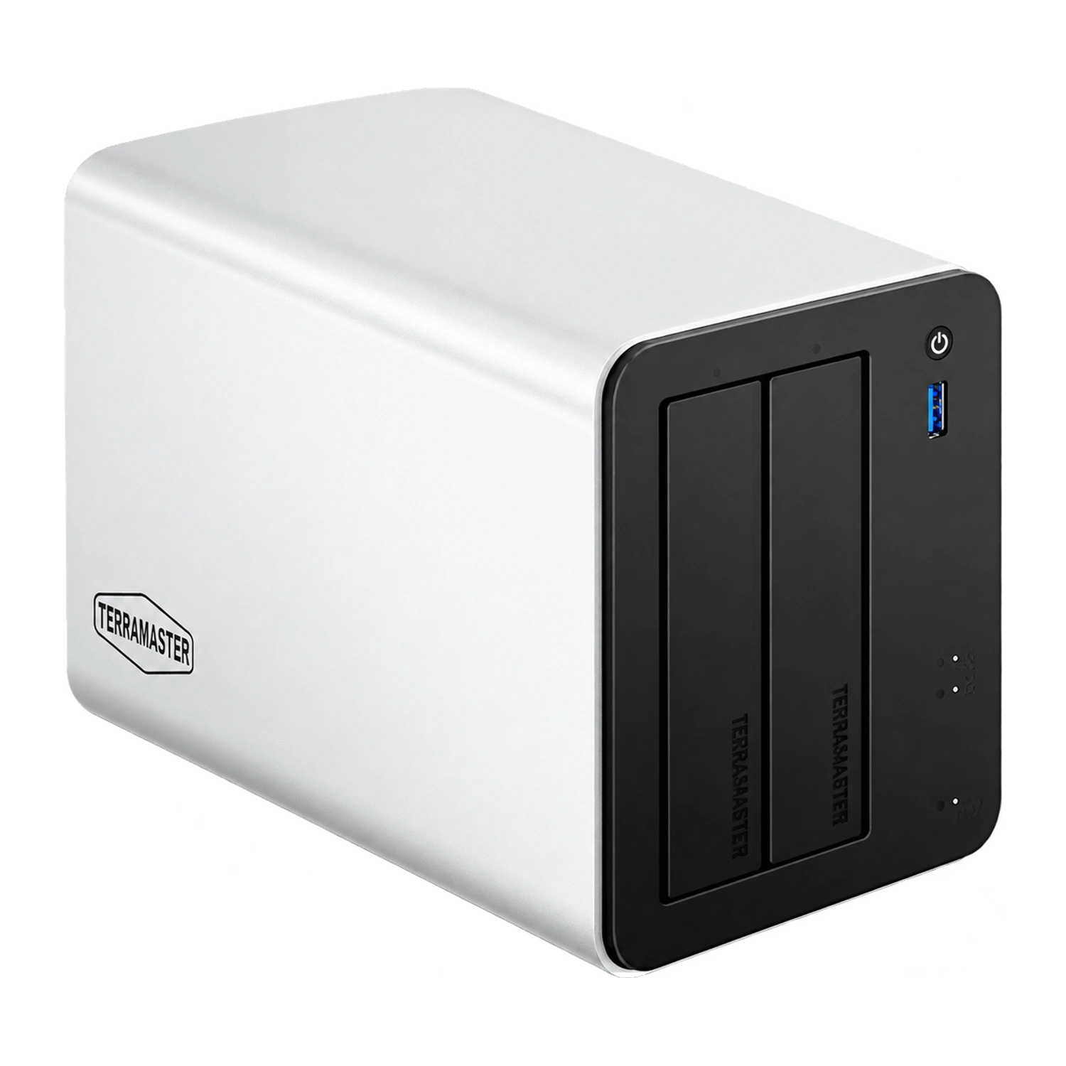 TerraMaster F2-425 Plus N95 | 2-bay NAS met 2 × 5GbE - productfoto 1