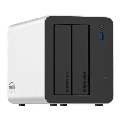 TerraMaster F2-425 Plus N95 | 2-bay NAS met 2 × 5GbE - productfoto 4
