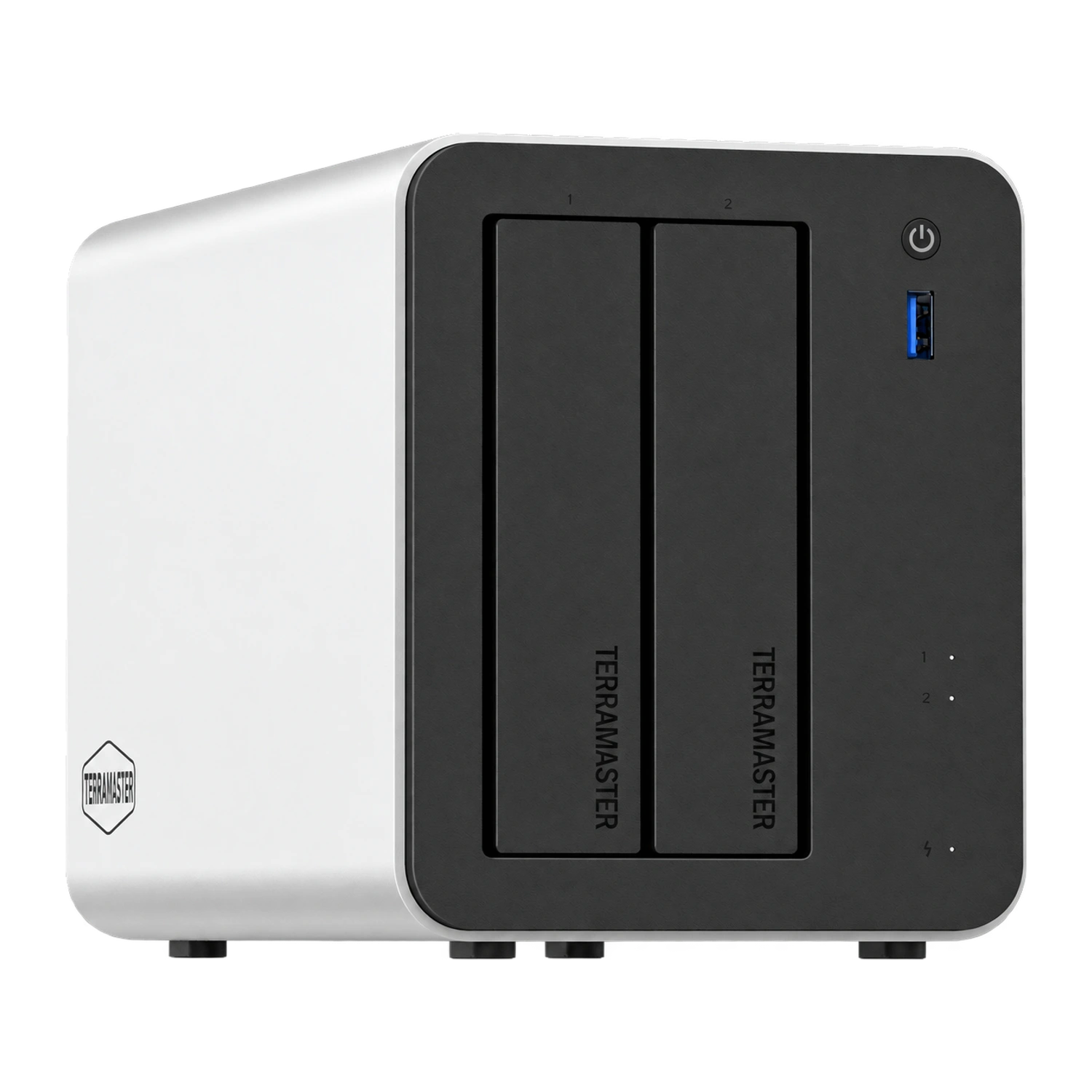 TerraMaster F2-425 Plus N95 | 2-bay NAS met 2 × 5GbE - productfoto 4