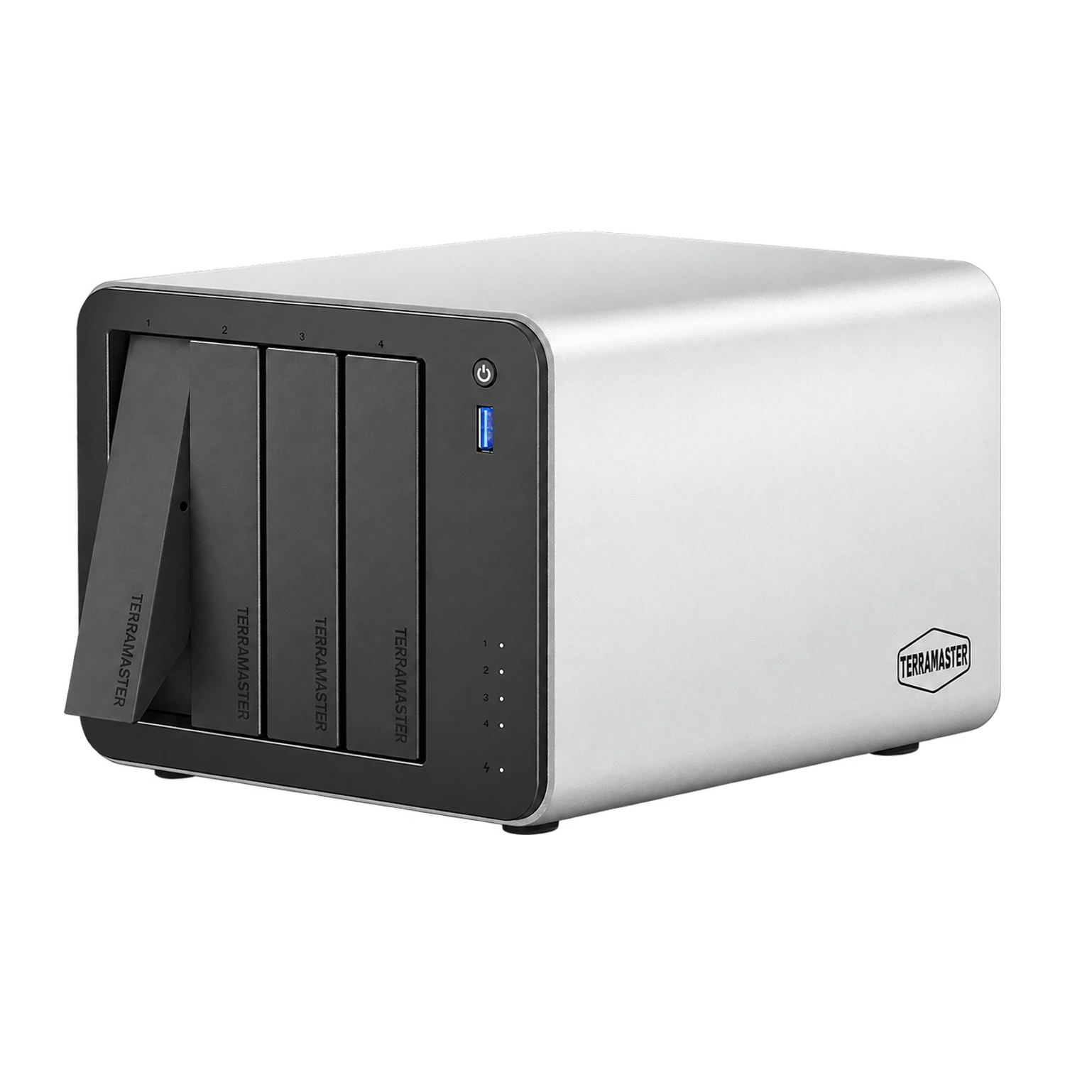 TerraMaster F4-425 Pro N350 | 4-bay NAS met 2 × 5GbE - productfoto 1