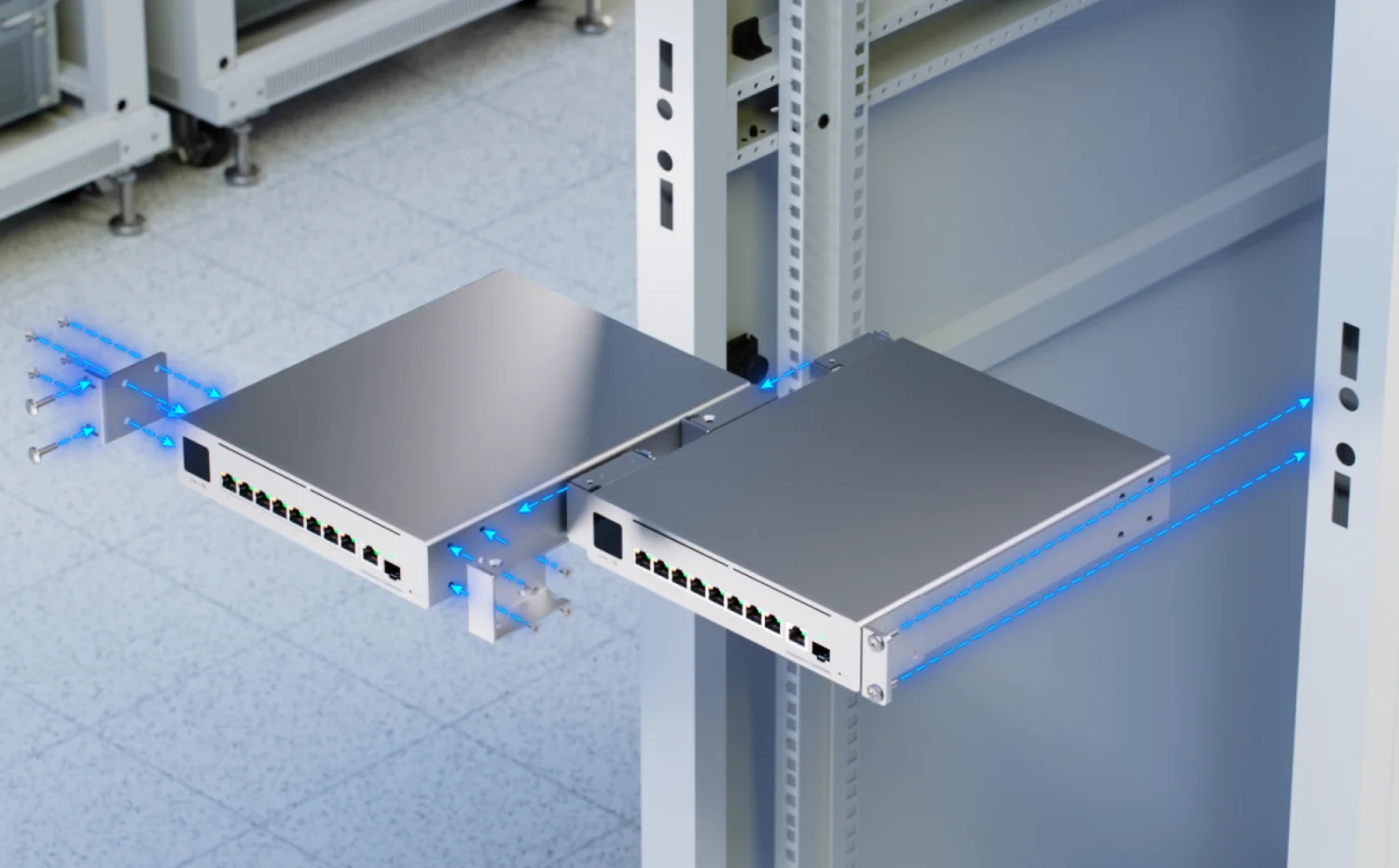 Long-Range Switch 8 PoE – in gebruik