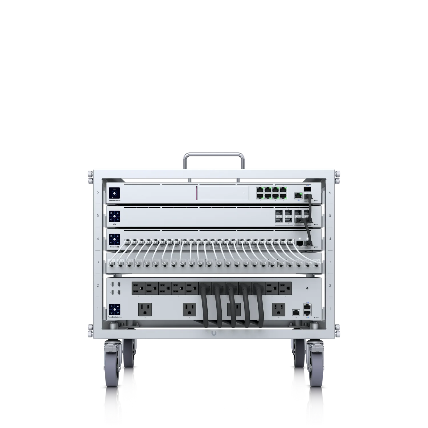 Ubiquiti U-RACK-6U-TL | UniFi Toolless Mini Rack – 6U - Afbeelding 5