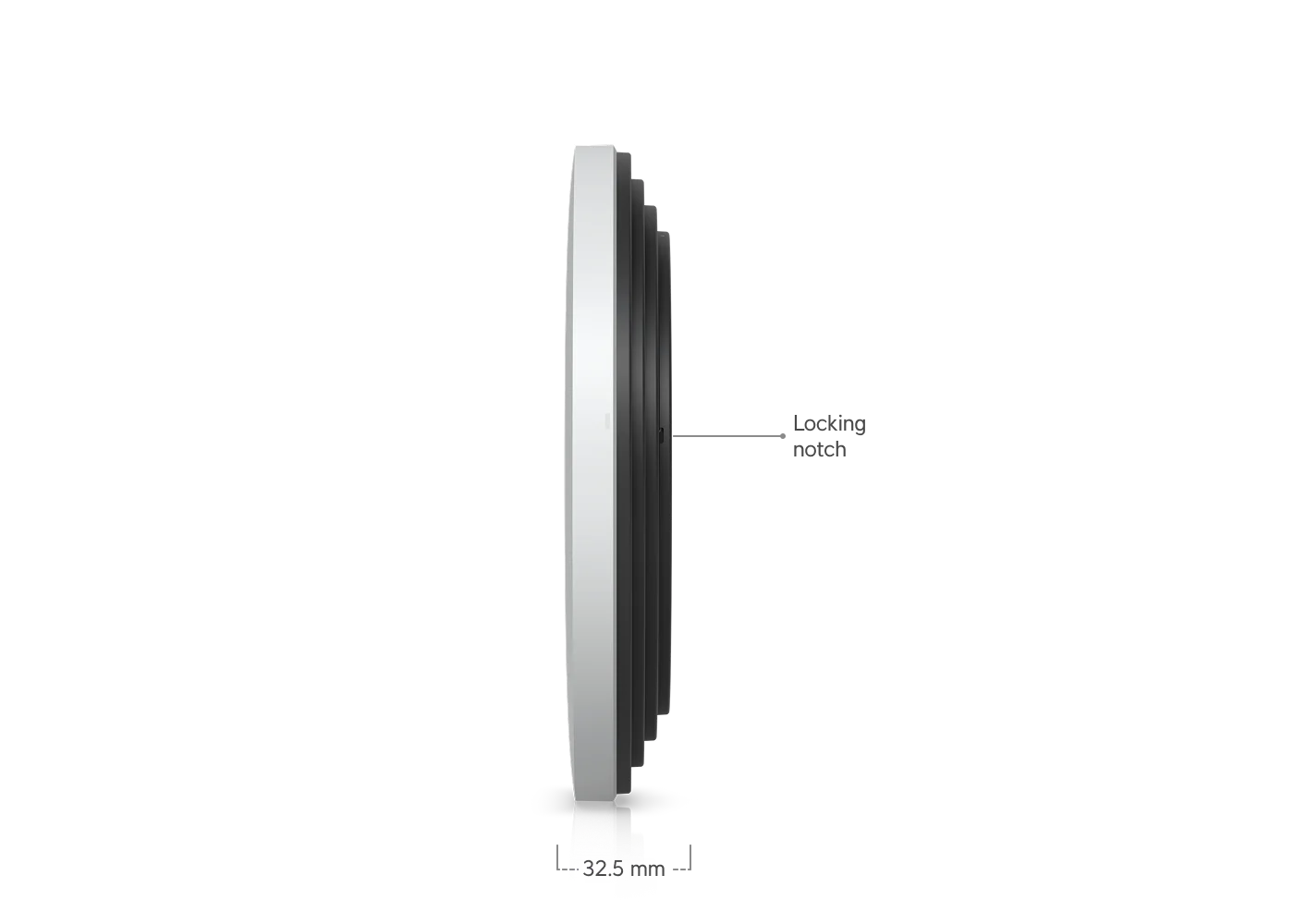 U7 Pro XG wit – technische tekening
