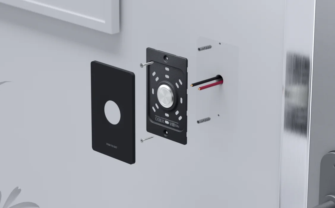 Access Button – montage en aansluiting 2