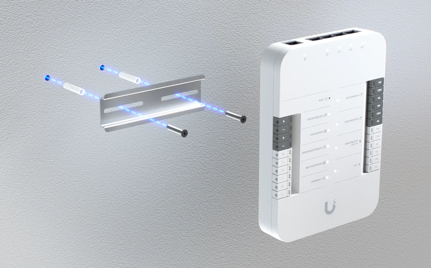 UniFi Access Gate Hub – montage en aansluiting 2