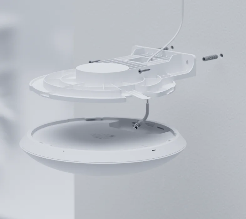 Ubiquiti Access Point Arm Mount – montagevoorbeeld