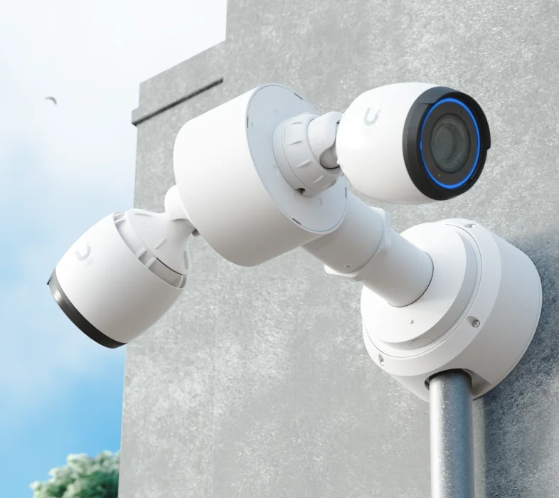 Camera Dual Mount wit – in gebruik