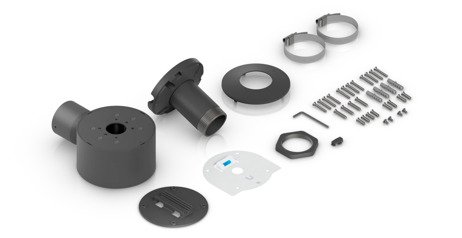 Camera Dual Mount zwart – verpakkingsinhoud
